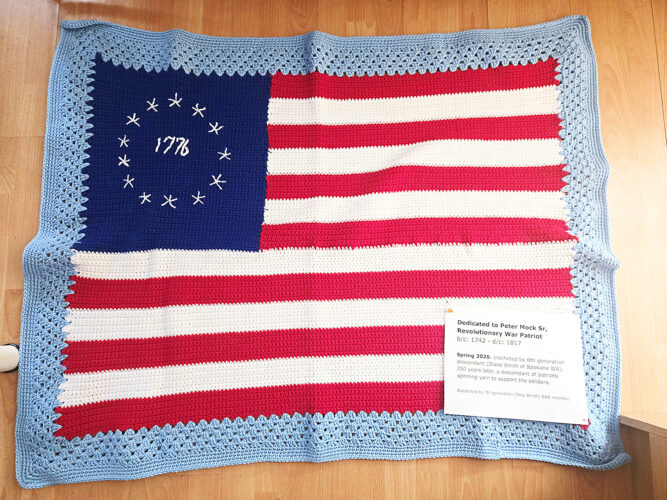 Afghan pays tribute to Revolutionary War Patriot from Bedford County